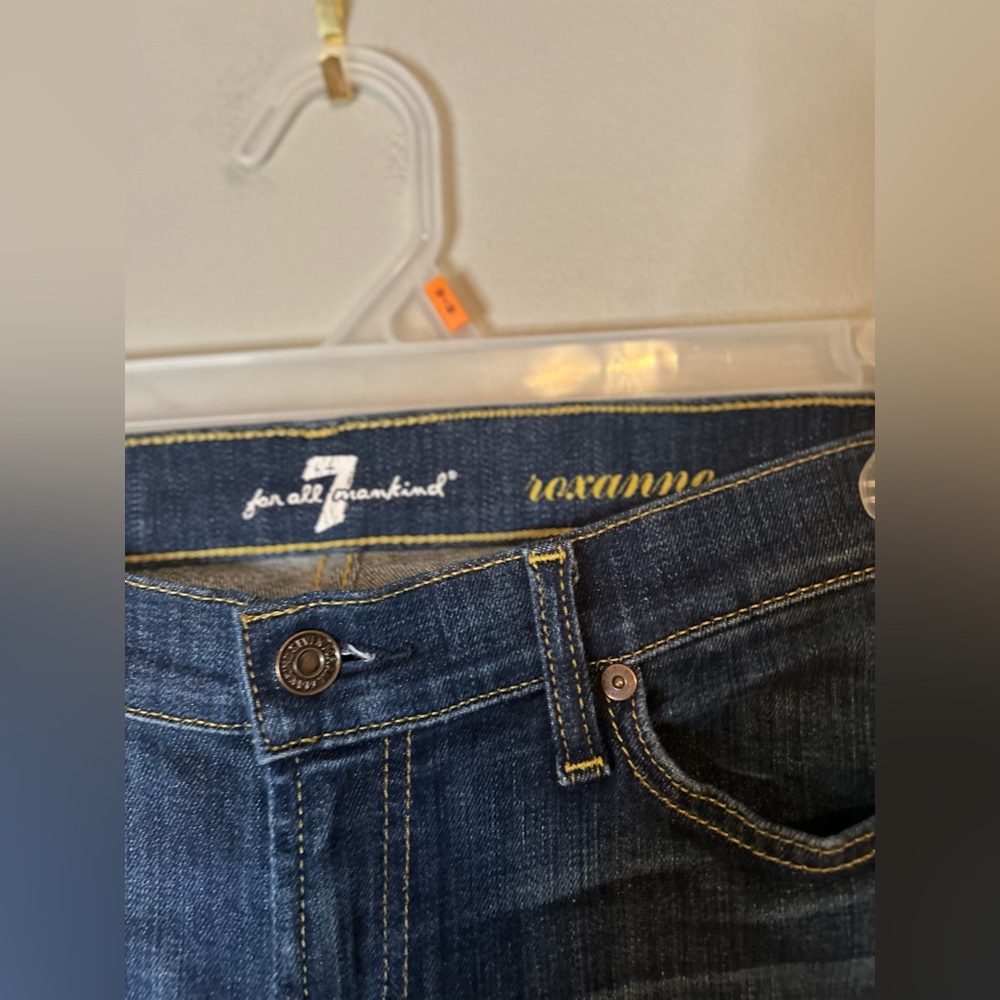 7 for all Mankind low rise skinny jeans - Picture 3 of 13